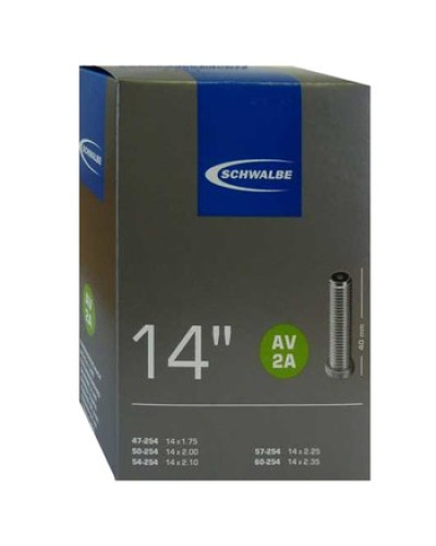 Камера. 14" авто 05-10407510 AV2A (47/60-254) IB AGV 40mm. SCHWALBE