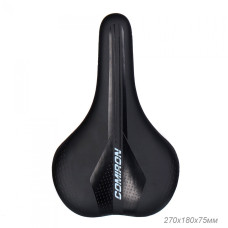 Седло велосипедное MTB COMIRON DART M001 270X180, Технологии: DW, ED. Верх: PU с прессованым принтом