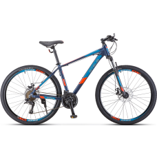 Велосипед STELS Navigator 720 MD 27,5", 17", темно-синий
