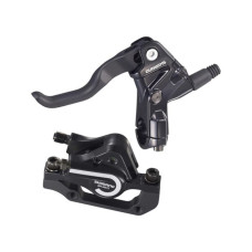 SHIMANO Тормоз дисковый гидравлический BR-M575 с ручкой BL-M575 передний, без ротора, гидролиния 100