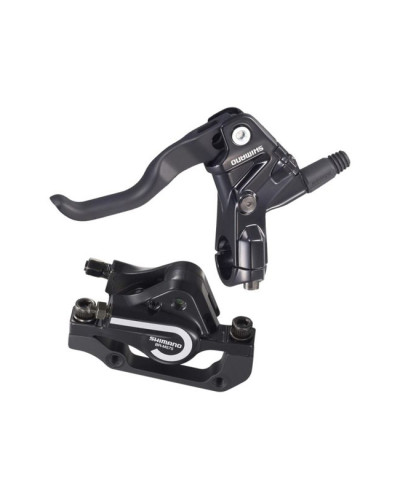 SHIMANO Тормоз дисковый гидравлический BR-M575 с ручкой BL-M575 передний, без ротора, гидролиния 100