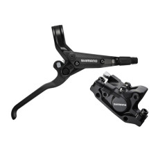 SHIMANO Тормоз дисковый гидравлический BL-T445(лев)/BR-M446(пер), с адаптером Standart, гидролиния 8