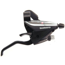 SHIMANO Шифтер/тормозная ручка ST-EF65-8R2 ALTUS для V-brake правая, под два пальца, 8 скоростей, че