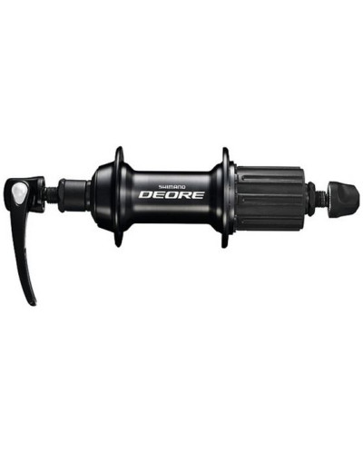 SHIMANO Втулка задняя FH-T610-L DEORE, 32Н, 8/9/10 скоростей, 135х146х173мм, чёрная.