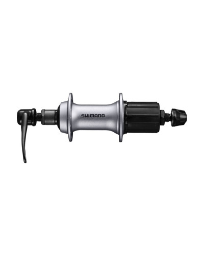 SHIMANO Втулка задняя FH-T3000, 32Н, 8/9/10 скоростей, с эксцентриком, 135х146х166мм, серебристая