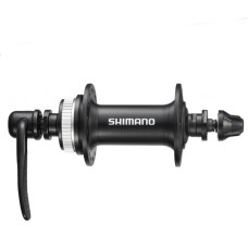 SHIMANO Втулка передняя HB-RM35, 36H, с эксцентриком, 100х108х133мм, под диск (CenterLock), чёрная, 