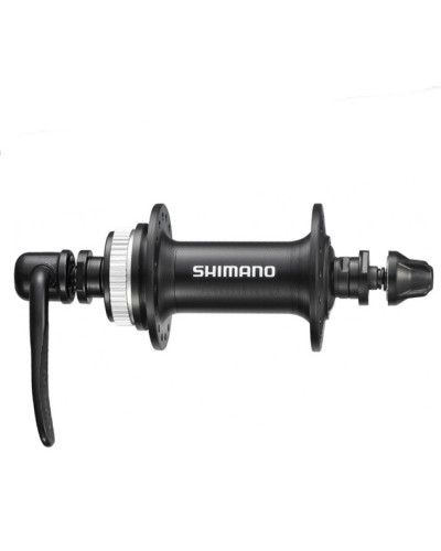 SHIMANO Втулка передняя HB-RM35, 36H, с эксцентриком, 100х108х133мм, под диск (CenterLock), чёрная, 