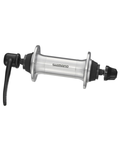 SHIMANO Втулка передняя HB-RM70-S ALIVIO, 36Н, эксцентрик 133мм, OLD:100мм, серебристая