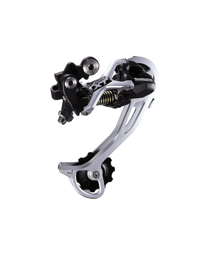 SHIMANO Переключатель задний RD-M772-GS DEORE XT, 9 скоростей, обычная тяга, низкий профиль Shadow, 