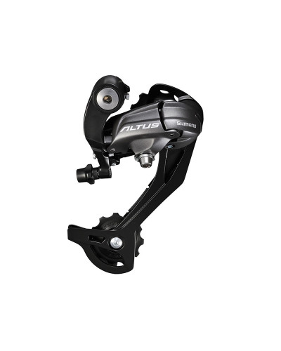 SHIMANO Переключатель задний RD-M370-L-SGS ALTUS, 9 скоростей, ёмкость 45 зубов, чёрный, без уп