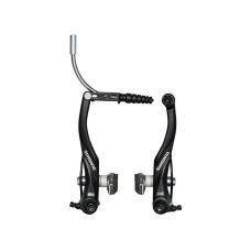 SHIMANO Тормоз V-brake BR-T4000 ALIVIO передний,черный, с колодками S65T, болтами 16мм, без уп.