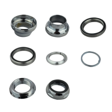 Рулевая колонка резьбовая 1" на промах, хром