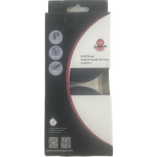 Обмотка на руль, перфорированная микрофибра с клеевой основой, 30х2150 мм, к-кт 2 шт. (пара,) с торц