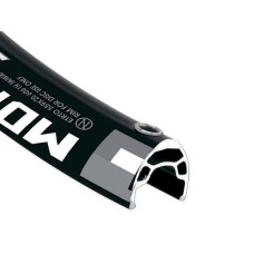 ALEX RIMS Обод MD19, 26"x19ммх32Н, A/V, двойной, SSE, черный. (MTB)