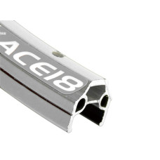 ALEX RIMS Обод ACE18, 24"х17ммх28Н, A/V, двойной, CSW, SSE, индикатор износа, СЕРЕБРИСТЫЙ