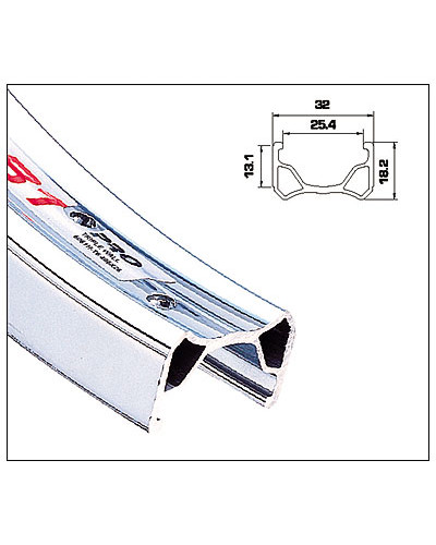 ALEX RIMS Обод SUPRA B1, 20"х25ммх36H, одинарный, светлый