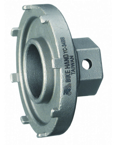 Съемник 6-190340 YC-34BB прижимного кольца электопривода Bosch Ø 50mm для ЭЛЕКТРО ВЕЛОСИПЕДОВ, сереб