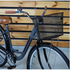 FOXX 28" VINTAGE серый, сталь, размер 18"+ передняя корзина (28SHC.VINTAGE.18GR5)