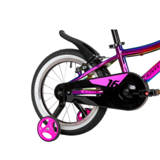 NOVATRACK 16" KATRINA алюм., фиолет.металлик, полная защ.цепи, V-brake, короткие крылья (167AKATRINA