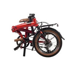 NOVATRACK 16" TOWN  красный, складной алюм. Shimano 7 speed, стальная вилка, вынос, алюм.р (16AFV.TO