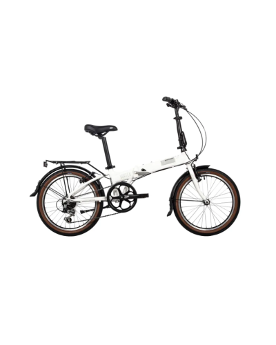 NOVATRACK 20" VORTEX  белый, складной алюм. Shimano 6 speed, стальная вилка, вынос, алюм.р (20AFV.VO