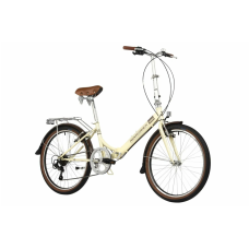 NOVATRACK 20" складной, AURORA, бежевый, Shimano 6 speed, TY21/TS38/SG-6SI (20FAURORA6S.BG4)