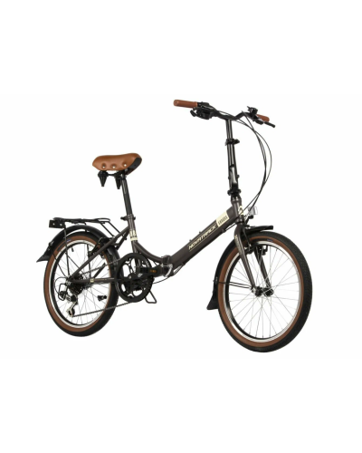 NOVATRACK 20" складной, AURORA, коричневый, Shimano 6 speed, TY21/TS38/SG-6SI (20FAURORA6S.BN4)