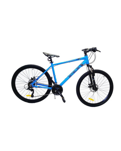 Велосипед STELS Navigator-590 MD 26"  16" Синий/салатовый К010