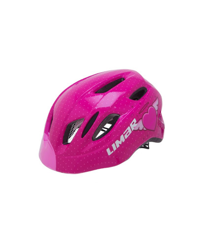 Велошлем Limar KID PRO M р.M(50-56),in-mould,11 вент.отв.розовый,210гр
