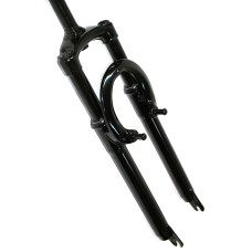 Вилка EASING ES 225-1 29"*1" V-br резьбовая,пружина,стальная,черная,2,85кг
