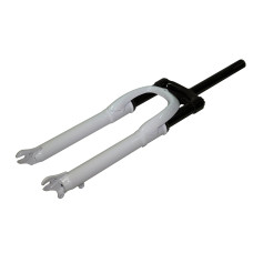 Вилка EASING ES 225-2 26"*1" безрезьбовая,пружина,стальная,белая,2,55кг