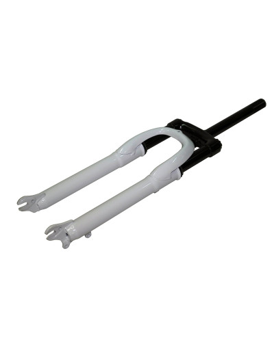 Вилка EASING ES 225-2 26"*1" безрезьбовая,пружина,стальная,белая,2,55кг
