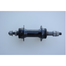 Втулка задняя RH-207D-1 DISC 36H 3/8*135*175MM на гайках, под резьбовой ротор, черная