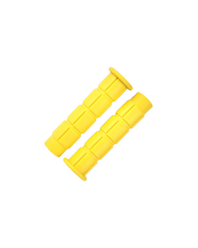 Грипсы MTB HL-GB72 130mm,резина,желтые