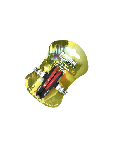 Колодки тормозные Baradine 959V, МТВ, 72мм,черно-красные