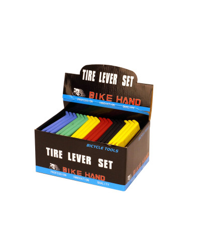 Монтажки пластиковые BikeHand YC-311-Box, 30х3 шт.в комплекте,цветные