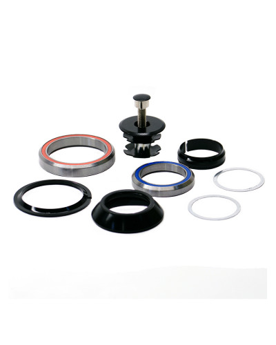 Рулевая колонка FEIMN FP-H869 1-1/8"28.6/41.8-52/39.8,промподшипник ,черная,упаковка MFH-3