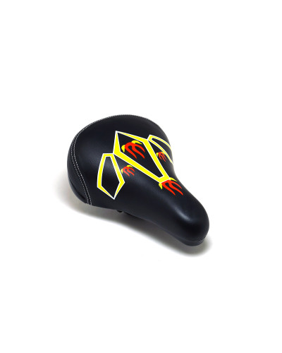 Седло DS-8216 BMX 230*155mm, 450гр,черное