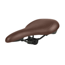 Седло KS-9040 MTB 260*200mm,комфорт,эластомер,450гр,коричневое