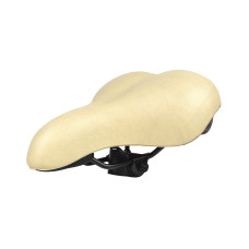 Седло KS-9046 MTB 250*200mm,комфорт,эластомер,380гр,кремовое