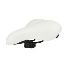 Седло KS-9056 MTB 260*205mm,суперкомфорт,эластомер,760гр,белое