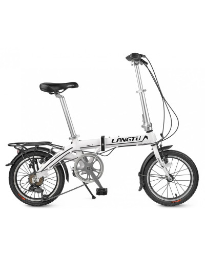 109-004 Велосипед Langtu KP 017 WHITE 16" 7s (2022)