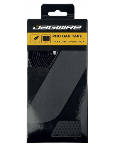 Оплётка руля JAGWIRE PRO BAR TAPE чёрная: толщина 3,0мм, дышащая, 3 слоя ПУ/ткань/пена, длина 2160мм