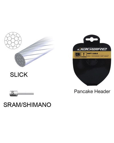 Jagwire трос переключения 1,1мм х 2300мм, гладкий, гальванизированный, SRAM® / Shimano®