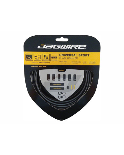 JAGWIRE Тросы с оболочками тормозные комплект Universal Sport Brake Kit, чёрный