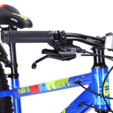 Велосипед 24"x3.0 рама 13" 7sp COMIRON FLASH полуфэт ригид синий (10702070/160125/5019251, Китай)