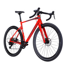 Велосипед грэвел COMIRON SPECTRUM I 700C-540mm SENSAH 1X11S, карбон. вилка, на осях, цвет: красный r