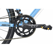 Велосипед Stark'22 Gravel 700.1 D голубой/чёрный 18"																	