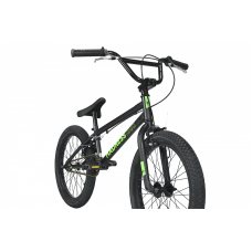 Велосипед Stark'22 Madness BMX 1 черный/зеленый																	