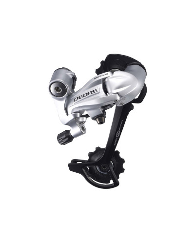 SHIMANO Переключатель задний, RD-M591-SGS DEORE, 9 скоростей, серебристый, б/уп.